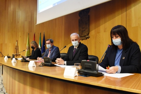 Mesa inaugural de las jornadas (R. MARTÍNEZ / DIPGRA)