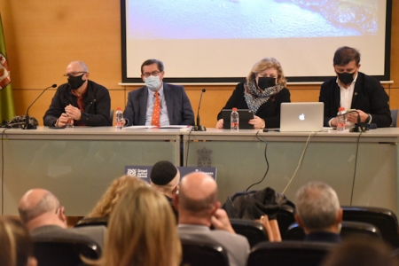 Mesa inaugural de las jornadas (R. MARTÍNEZ/ DIPGRA)