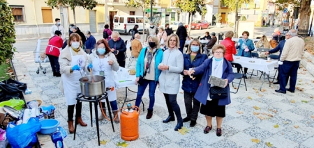`Chocolatada` solidaria celebrada esta mañana en Cúllar Vega (AYTO. CÚLLAR VEGA)