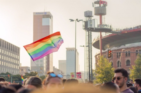 Bandera del colectivo Lgtbi, en imagen de archivo (UNIVERSIDAD)