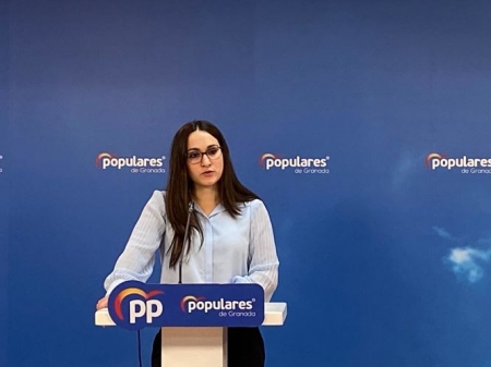  La portavoz adjunta del PP de Granada, María Vera (PP)