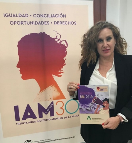 La asesora de programa del Instituto Andaluz de la Mujer (IAM) en Granada, Ruth Martos (JUNTA) 