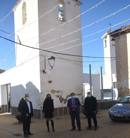 Imagen de la visita a Calicasas (S. BÁRCENA / DIPGRA) 