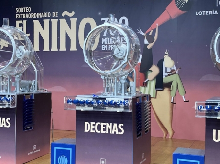 Sorteo Extraordinario de `El Niño` (LOTERÍAS Y APUESTAS DEL ESTADO)