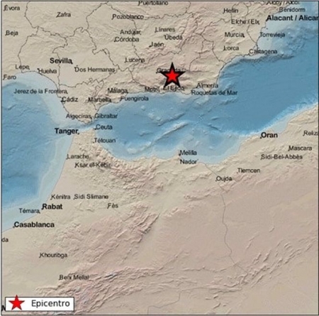 Sismo en Lanteira (WEB DEL IGN) 