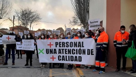 Concentración en Purullena (CCOO)
