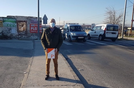 El portavoz de Ciudadanos (Cs) en Gójar, Juan de Dios Jiménez (CIUDADANOS) 