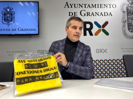 El concejal del PP en el Ayuntamiento de Granada, César Díaz (PP)