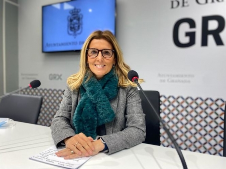La concejal del PP en el Ayuntamiento de Granada, Eva Martín (PP)