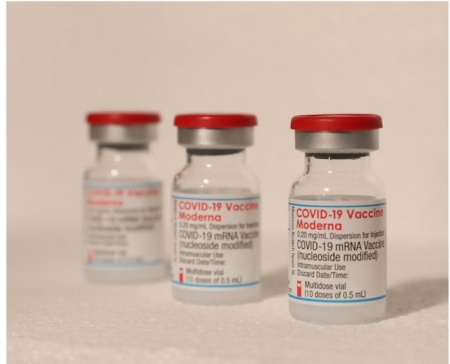 Varios viales de la vacuna de Moderna contra el Covid-19 (MARTA FERNÁNDEZ - EUROPA PRESS) 