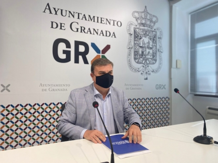 El concejal del PP en el Ayuntamiento de Granada, Francisco Fuentes (PP)