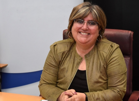 La diputada de Empleo y Desarrollo Sostenible de la Diputación de Granada, Ana Muñoz (DIPUTACIÓN)