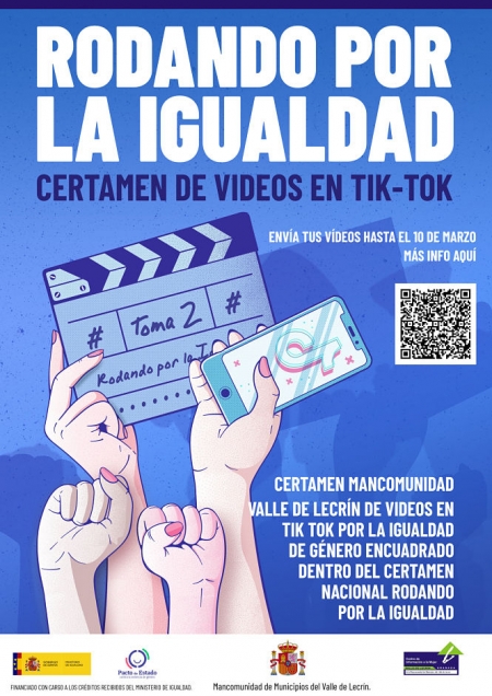 Cartel Mancomunidad Valle de Lecrín por la Igualdad (MDAD VALLE DE LECRÍN)