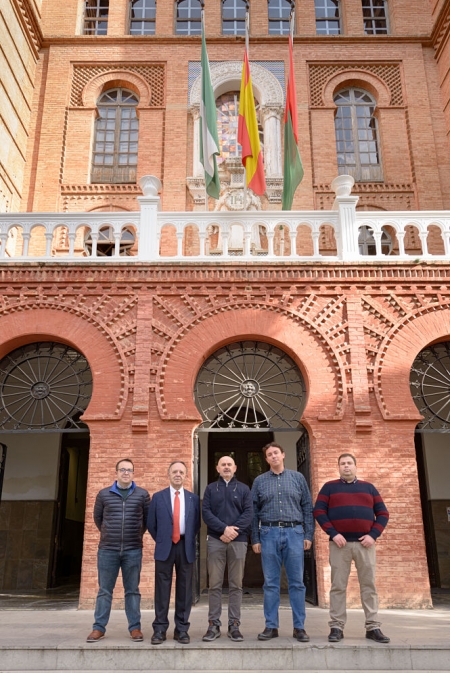 Los investigadores de la UGR que han llevado a cabo este trabajo (UGR)