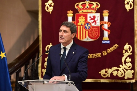 El delegado del Gobierno de España en Andalucía, Pedro Fernández, en la Subdelegación del Gobierno en Granada, en una foto de archivo (DELEGACIÓN DEL GOBIERNO EN ANDALUCÍA)