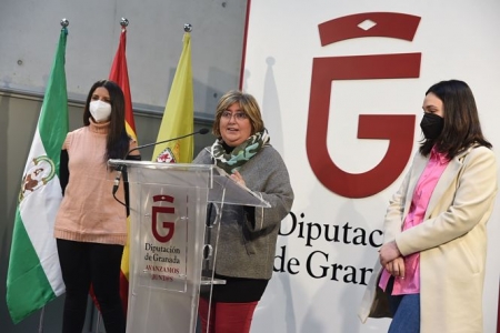 la diputada de Empleo y Desarrollo Sostenible de la Diputación de Granada, Ana Muñoz (M. CASANOVA / DIPGRA)