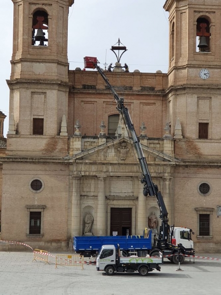 Reparaciónes en la Iglesia de la Encarnación de Santa Fe (AYTO. SANTA FE)