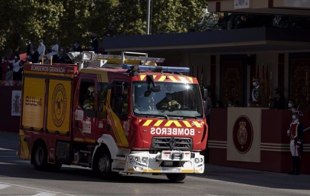 Un camión de Bomberos de Granada, en imagen de archivo (EDUARDO PARRA - EUROPA PRESS) 