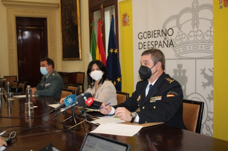 Rueda de prensa de la subdelegada del gobierno, Inmaculada López Calahorro (SUBDELEGACIÓN)