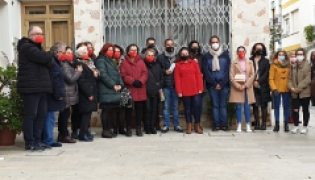 Foto de familia de los participantes en el acto (PSOE)