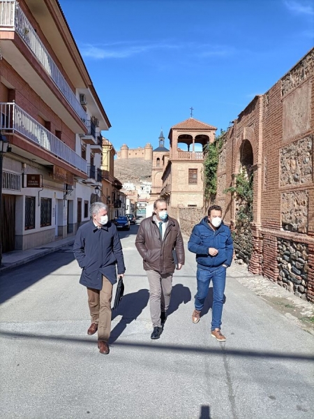 Imagen de la visita a La Calahorra (JUNTA) 