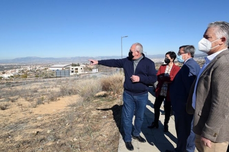 Imagen de la visita a la Carretera de Gójar (R. MARTÍNEZ / DIPUTACIÓN)