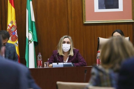 La consejera de Fomento, Infraestructuras y Ordenación del Territorio, Marifrán Carazo (JUNTA) 