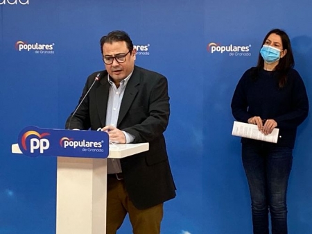 El presidente y portavoz del PP en Maracena, Julio Pérez (PP)