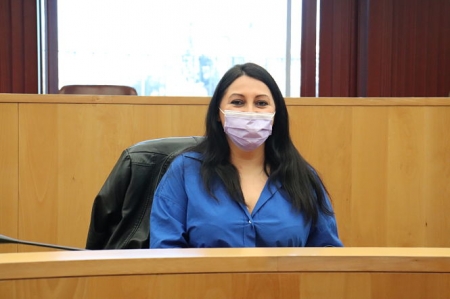 La Diputada Provincial de Unidas Podemos,  Alejandra Durán (UNIDAS PODEMOS)
