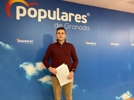 El parlamentario andaluz del PP, Rafael Caracuel (PP)