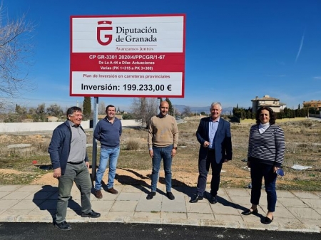 Imagen de la visita a la carretera (DIPGRA)