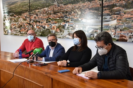 Imagen de la rueda de prensa (AYTO. BAZA)