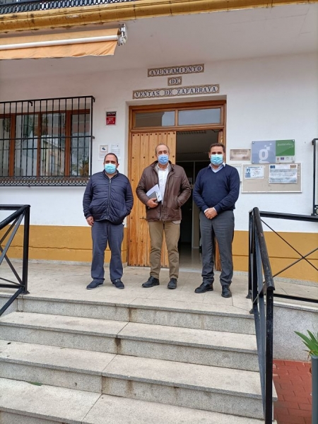 Imagen de la visita a Ventas de Zafarraya (JUNTA)