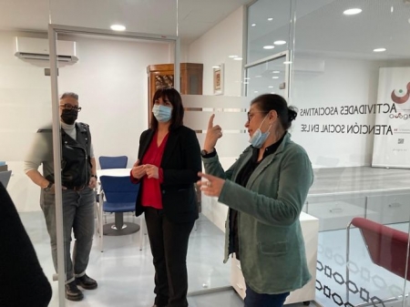 Imagen de la visita a Asogra ((DIPGRA)