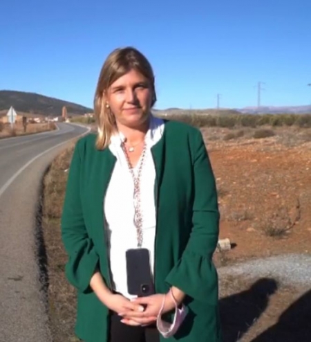 La portavoz del PP en Diputación, Inmaculada Hernández (PP)