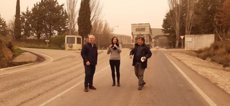 Imagen de la visita a la carretera (DIPGRA)