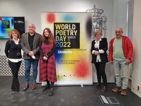 Presentación de las actividades por el Día Mundial de la Poesía (JAVIER ALGARRA / AYUNTAMIENTO) 