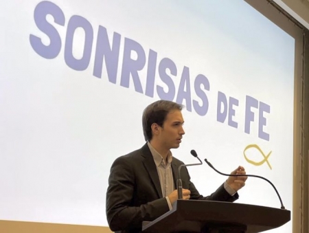 El presidente de Sonrisas de Fe, Jonathan Hergueta (SONRISAS DE FE) 