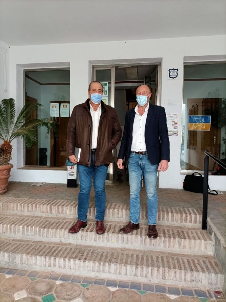 Imagen de la visita a Otívar (JUNTA)