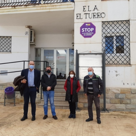 Imagen de la visita a El Turro (JUNTA)