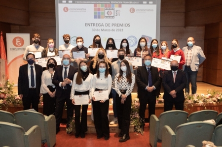 Imagen de la entrega de premios (COLEGIO DE ECONOMISTAS)