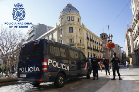 Imagen de una patrulla policial (POLICÍA NACIONAL)