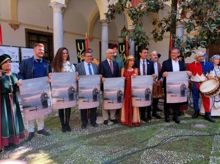 Presentación de las Capitulaciones de Santa Fe (JUNTA)