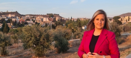 La, portavoz del PP en el Ayuntamiento de Monachil, Cristina Marín (PP) 