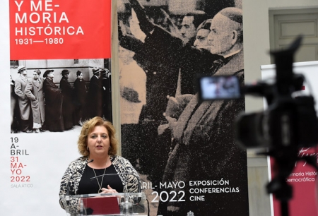 La diputada de Cultura y Memoria Histórica, Fátima Gómez (R. MARTÍNEZ/ DIPGRA)