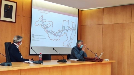Reunión en marzo del proyecto de Ruta de Boabdil, en marzo de 2022 (AYUNTAMIENTO) 