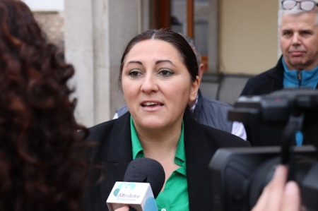 La diputada provincial de Unidad Podemos, Alejandra Durán (UP)