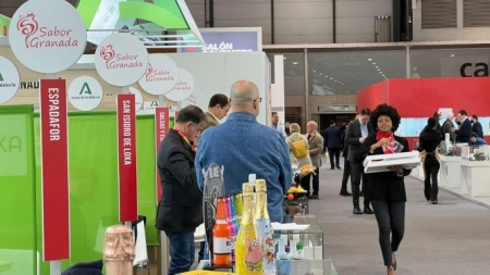 Stand de `Sabor Granada` en la feria (DIPGRA)
