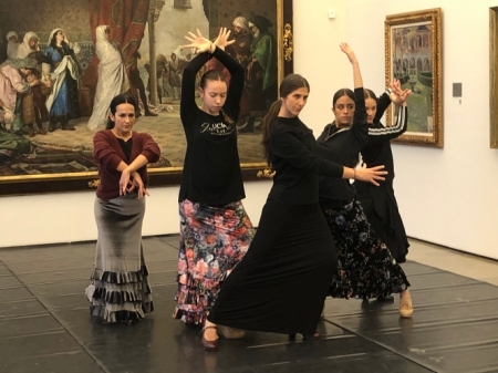 Presentación del espectáculo flamenco (JUNTA)