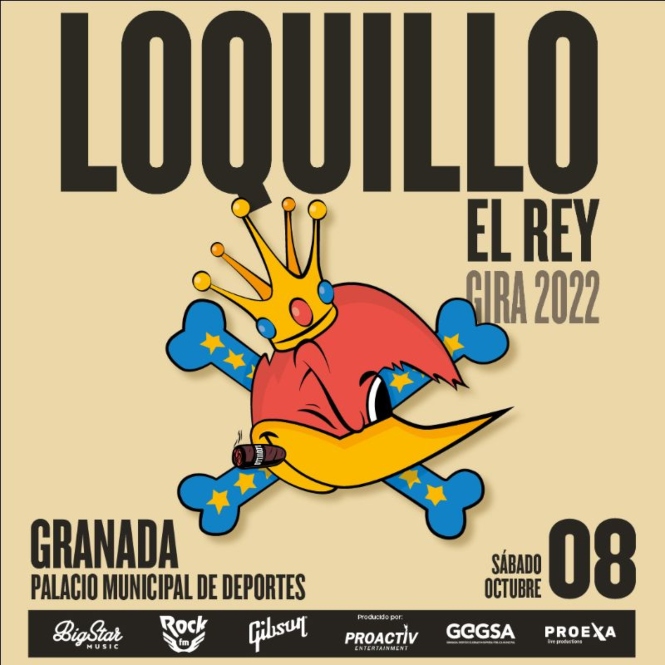 Loquillo actuará en Granada (PROEXA)